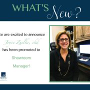 Joyce cabinet company new showroom manager