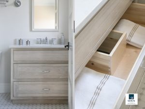 Geneva Cabinet Company Sink Vanity Base Wrap Around Plumbing For