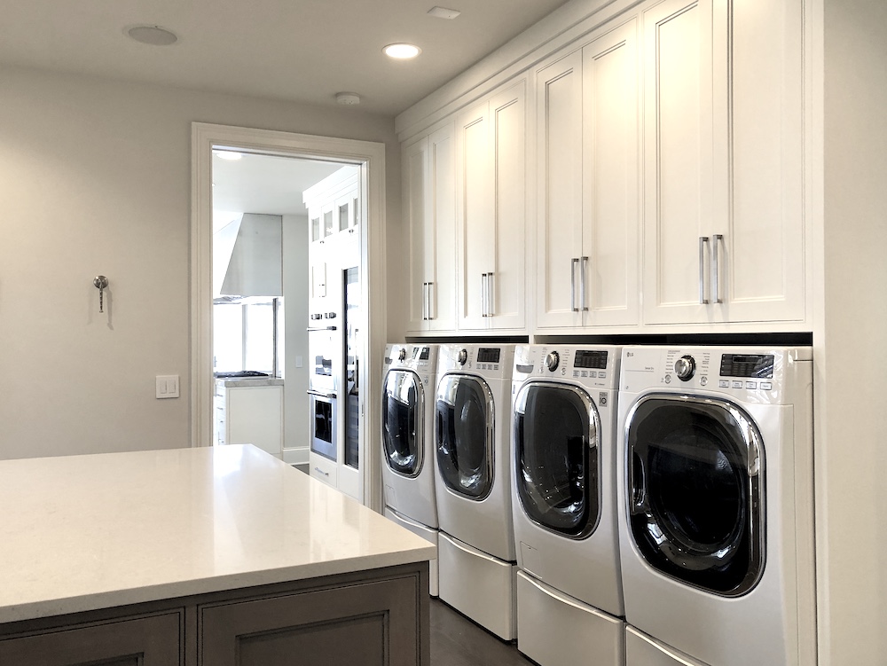 Multiple washer and dryer units speed up the process Geneva