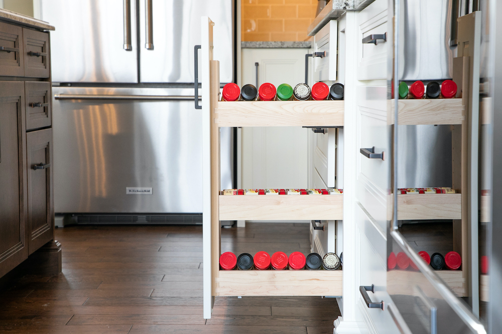 Medallion Cabinetry - Pull-out Spice Rack