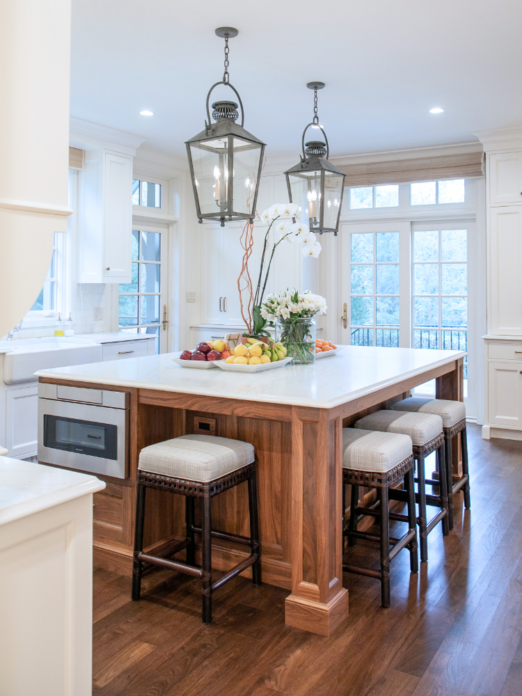 Grothouse - A Two Tier Kitchen Island takes center stage
