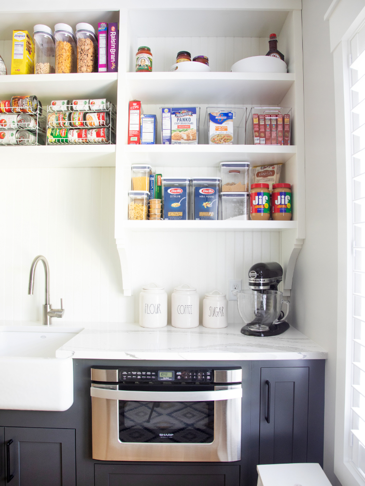 Microwave Storage - Photos & Ideas  Pantry cabinet, Microwave in pantry,  Kitchen pantry