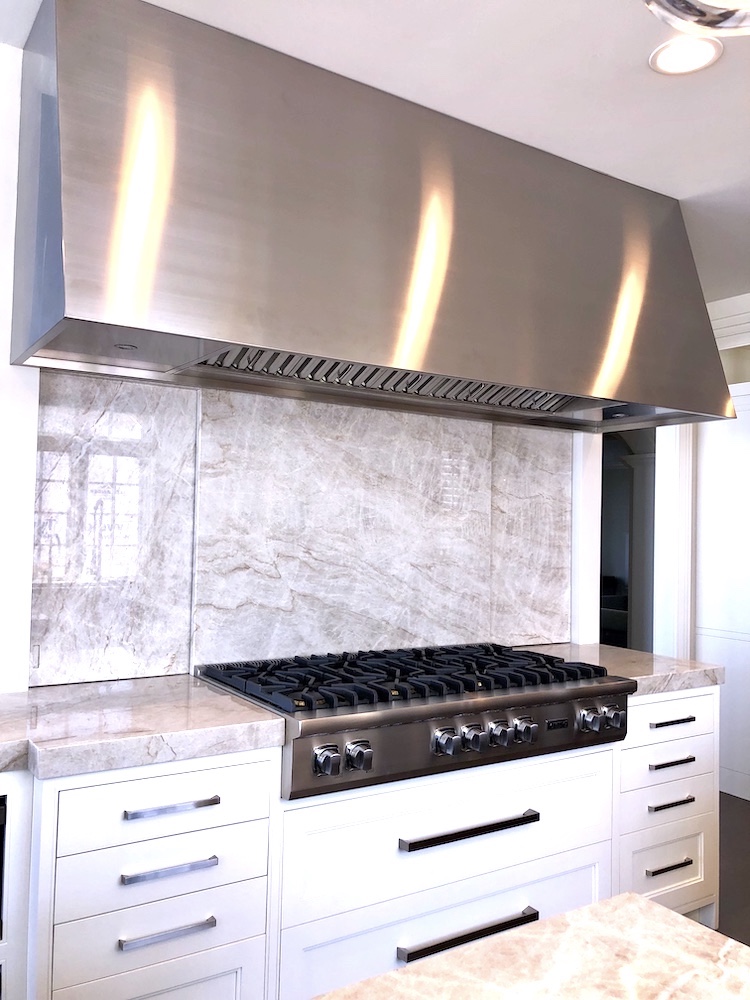 Industrial Stainless Steel Hood, Plato Woodwork Cabinetry, Staff Photo