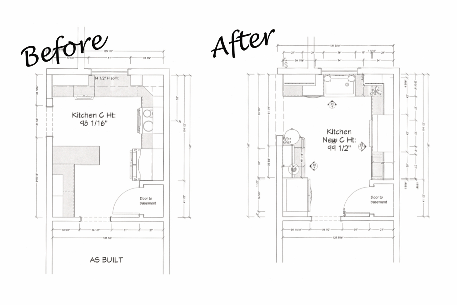 before and after kitchen remodel small space big ideas