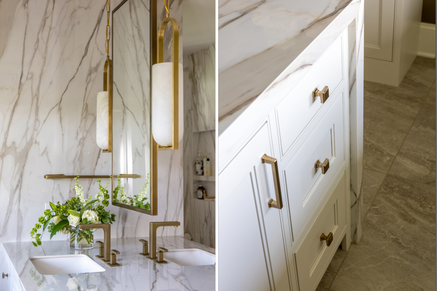 Custom cabinetry and elevated details