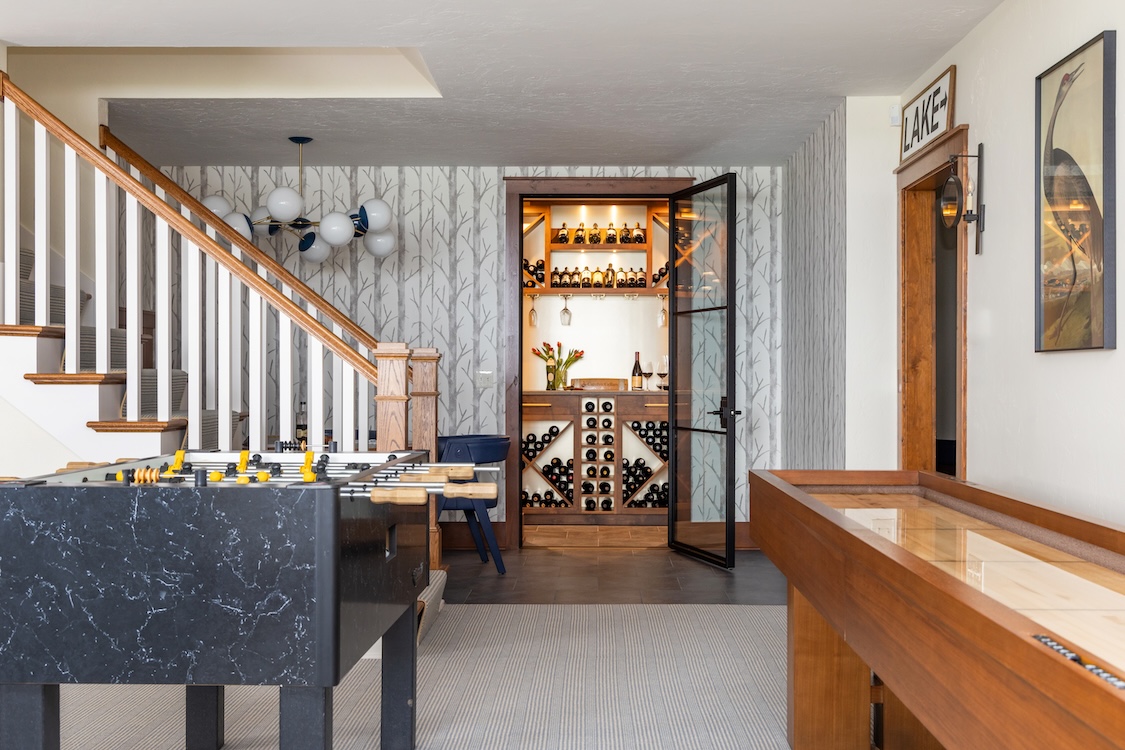 lower level remodel feels like part of home